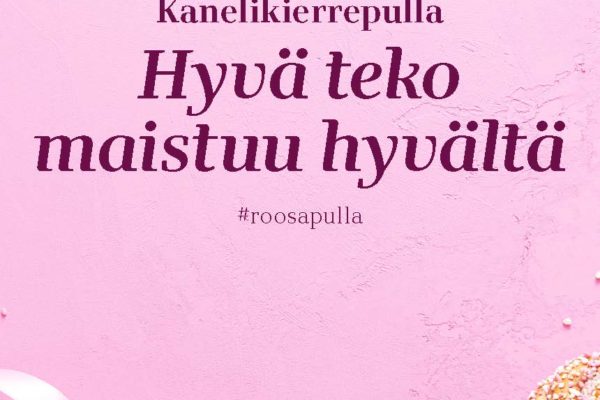 Roosapullat Makunne Ravintoloissa Korvapuustipäivänä 4.10.2022 -artikkelikuva