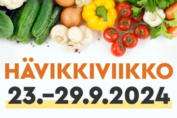 Hävikkiviikko 23. – 29.9.2024 kannustaa ruokahävikin pienentämiseen -artikkelikuva